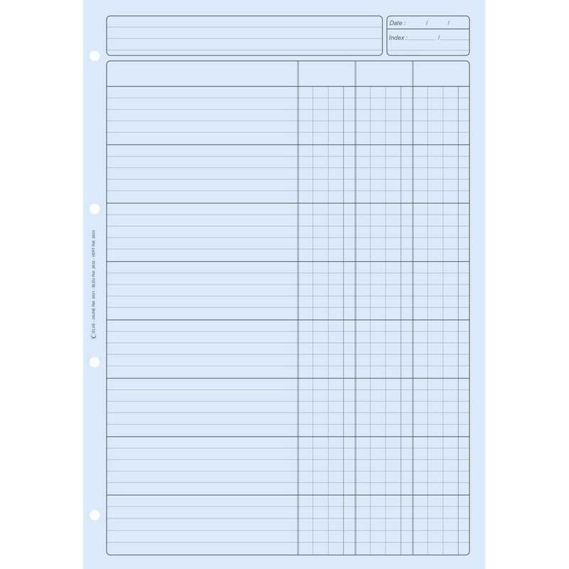 Bloc Audit 3 colonnes