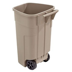 Poubelle avec roues