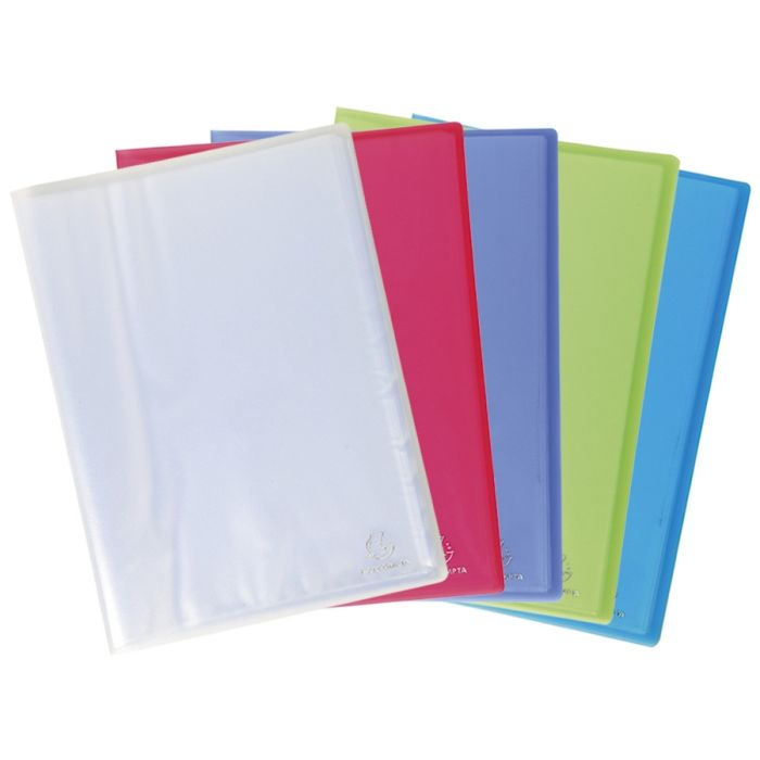 Lot de 5 pochettes A4 - Plastique - Exacompta - Pochettes Plastiques -  Protection document