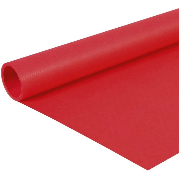 Papier Cadeau uni - Rouge - 0.70 x 3 m CLAIREFONTAINE