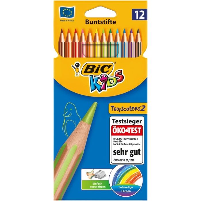 Étui de voyage 24 crayons de couleur pour dessin