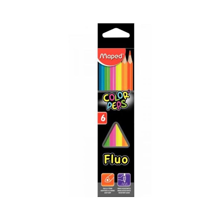 crayon maquillage fluo: 8 couleurs
