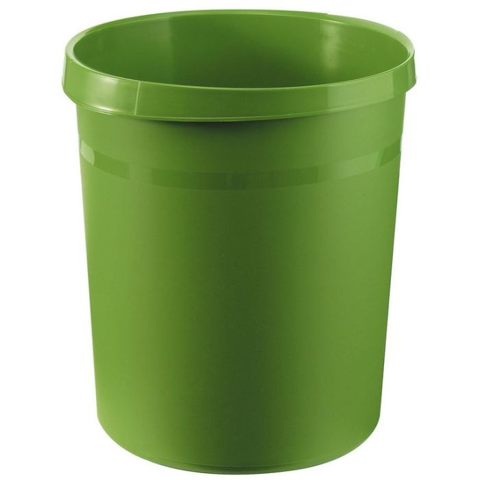 Poubelle Verte 18 litres avec poignée (HAN 18190-05 Tri des