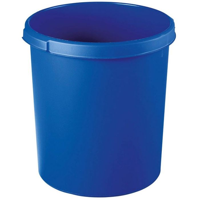 Poubelle Bleue 30 litres avec poignée HAN 1834-14 Tri des déchets papier