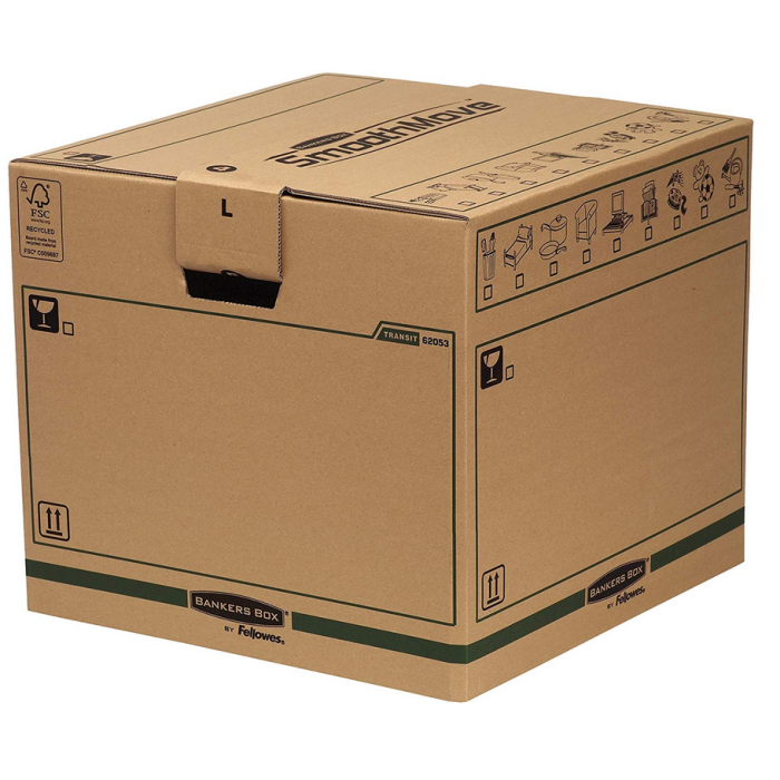 Carton de Déménagement - 480 x 470 x 412 mm FELLOWES 6205301 Emballage