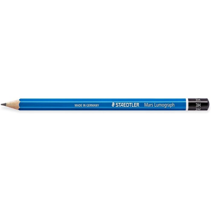 Crayon à Papier - hexagonal - mine 2 mm - dureté 3H