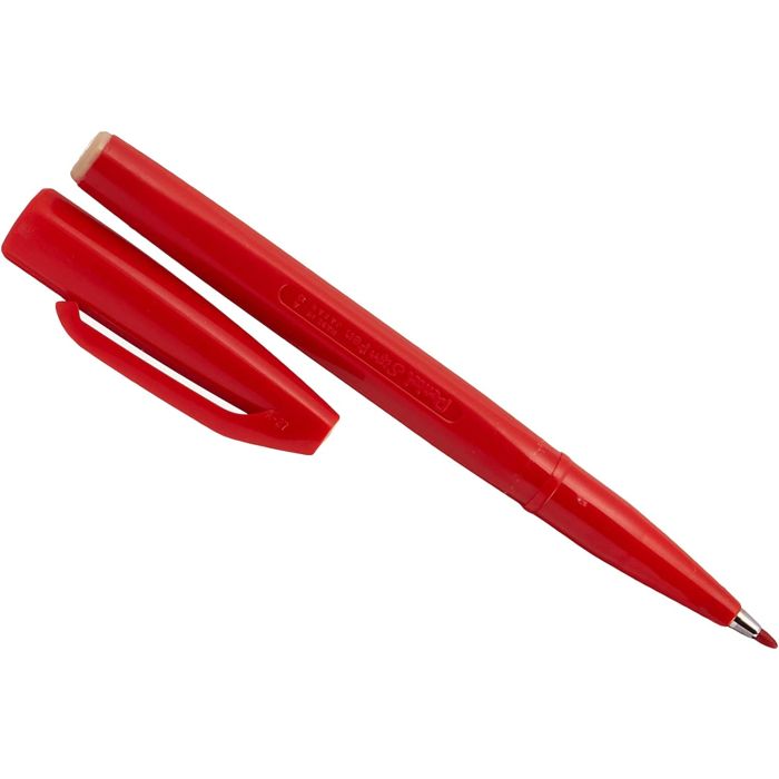 Stylo feutre Sign Pen S 520 - Rouge PENTEL ARTS S520-B