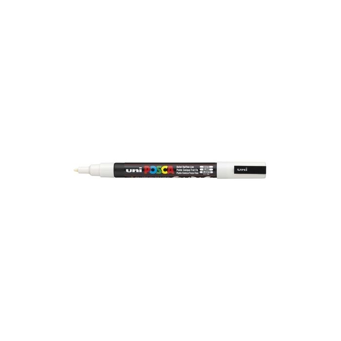 Stock Bureau - POSCA Marqueur PC1MC peinture pointe extra fine noir et blanc