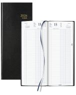 Agenda Journalier 2026 - Banquier Long - 2 volumes - 145 x 325 mm BREPOLS