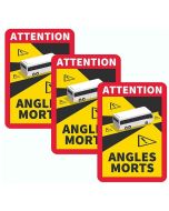 ANGLES MORTS Autocollant pour Véhicule IWH