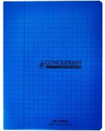 Photo Cahier Séyès / Grands carreaux - Polypro - 48 pages - 170 x 220 mm CONQUERANT :