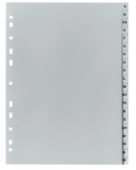Jeu de 20 Intercalaires Alphabétiques en plastique - 240 x 297 mm HERLITZ