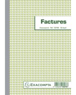 FACTURES Carnet autocopiant Dupli - 210 x 148 mm Facturier Exacompta 13278E
