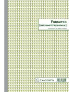 Photo Auto-Entrepreneur Facture - Carnet autocopiant Dupli 210 x 297 mm EXACOMPTA image couverture