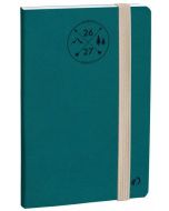 Agenda 2026 Semainier - 210 x 270 mm - Vert Forêt QUO VADIS Président SD Modèle
