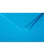Lot de 25 Cartes en papier - C5 158 x 222 mm - Bleu turquoise : POLLEN Visuel