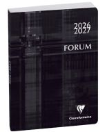 Agenda Scolaire 2026/2027 - Forum Metric Noir CLAIREFONTAINE image noire