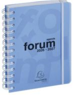 Agenda Scolaire 2025/2026 - Bleu Forum Linicolor EXACOMPTA