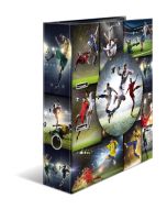 Classeur à levier - Dos de 70 mm - Football : HERMA image