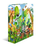 Classeur à 2 anneaux - Dos de 70 mm - Jungle : HERMA Ecole maternelle image