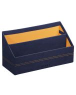 Porte-courrier 2 compartiments - Bleu nuit RHODIA