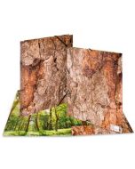 Chemise à élastiques en carton - A4 HERMA Nature Bois