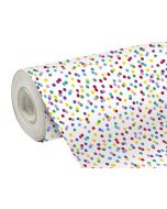 Papier Cadeau de Noël Hohoho sur rouleau - 700 mm x 50 m - Rouge/Or CLAIREFONTAINE