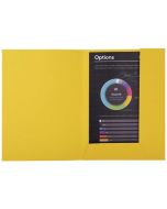 Lot de 50 Chemises à 2 rabats ROCK'S 210 - Jaune citron EXACOMPTA Exemple