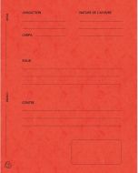 Modele Dossier de plaidoirie Avocat Exacompta - Rouge Avocat Exacompta 220105E Visuel