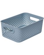 Corbeille de Rangement - 365 x 270 x 150 mm - Vert SMARTSTORE Essence L