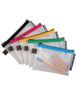 REXEL : Sac à fermeture éclair - A5 - 148 x 210 mm - Bleu 1