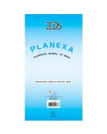 Calendrier mural dépliant 2025 - Planexa EXACOMPTA