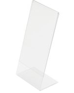 Porte-visuel droit - 1/3 A4 portrait DEFLECTO Exemple modèle