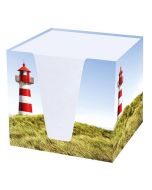 Cube bloc-notes - Phare - 92 x 92 mm : RNK VERLAG image