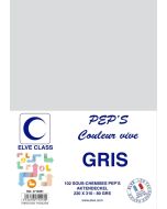 Sous-Chemise pour dossier A4 - Gris ELVE Pep's Lot de 102