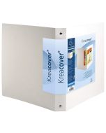 Classeur Personnalisable 1 Pochette 3 faces - Blanc - 4 anneaux de 30 mm EXACOMPTA Visuel