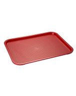 Plateau self-service rectangulaire - 350 x 270 mm - Rouge APS