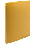 Classeur souple - 2 anneaux de 15 mm - Jaune opaque : EXACOMPTA Photo