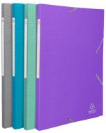 Chemise à élastiques - Maxi Capacité - Assortiment : EXACOMPTA Teksto modèle