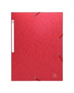 EXACOMPTA 55755E - Chemises à élastiques Scotten - Rouge