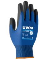 Gants de travail - Bleu/Anthracite - 1 paire - Taille 7 UVEX Phynomic wet
