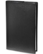 Agenda sans répertoire 2026/2027 - Président S Sept - 21 x 27 cm QUO VADIS couverture noir photo