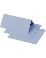 Photo Cartes de table - 85 x 80 mm - Bleu lavande POLLEN