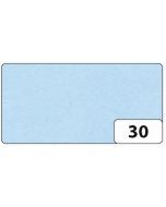 Papier Transparent - Bleu clair - 505 x 700 mm : FOLIA Visuel