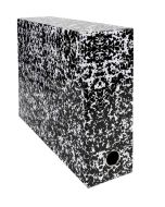 EXACOMPTA Boîtes de classement Blanc Annonay - Dos 90 mm 89726E