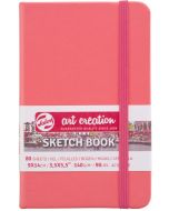 Carnet de croquis Rouge corail - 210 x 150 mm - ROYAL TALENS Art Creation Exemple modèle