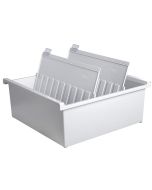 Bac pour 1200 fiches  - Format A4 - Gris lumière EXACOMPTA 52540D