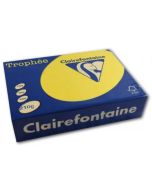 Ramette de papier de 250 feuilles A4 210g - Jaune Soleil : CLAIREFONTAINE Trophée Image