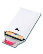 Pochette d'expédition en carton - A5 175 x 250 mm - Blanc : COLOMPAC Visuel