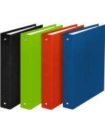 Classeur 4 anneaux balacron - Dos de 40 mm - Assortiment ELBA